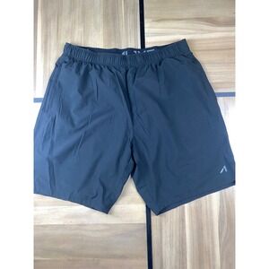 ALIVE Athletic Shorts Running Gym Workout Lightweight Black XL